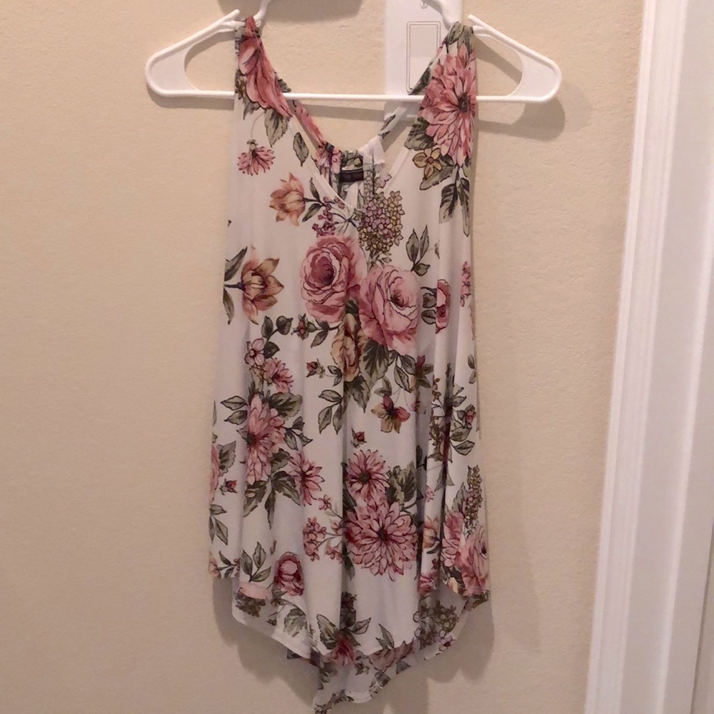 Floral Tank Blouse